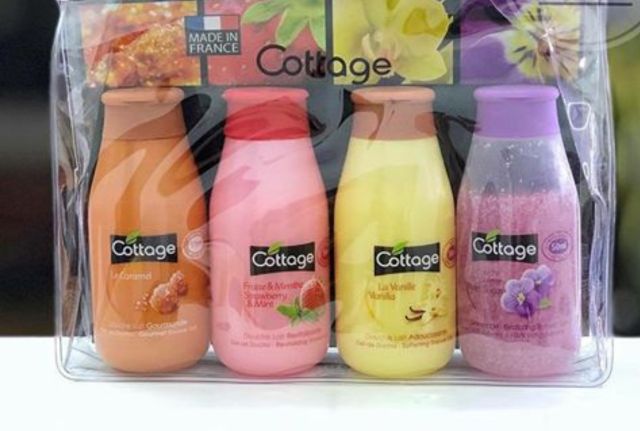 Sét sữa tắm Cottage mini 4*50ml