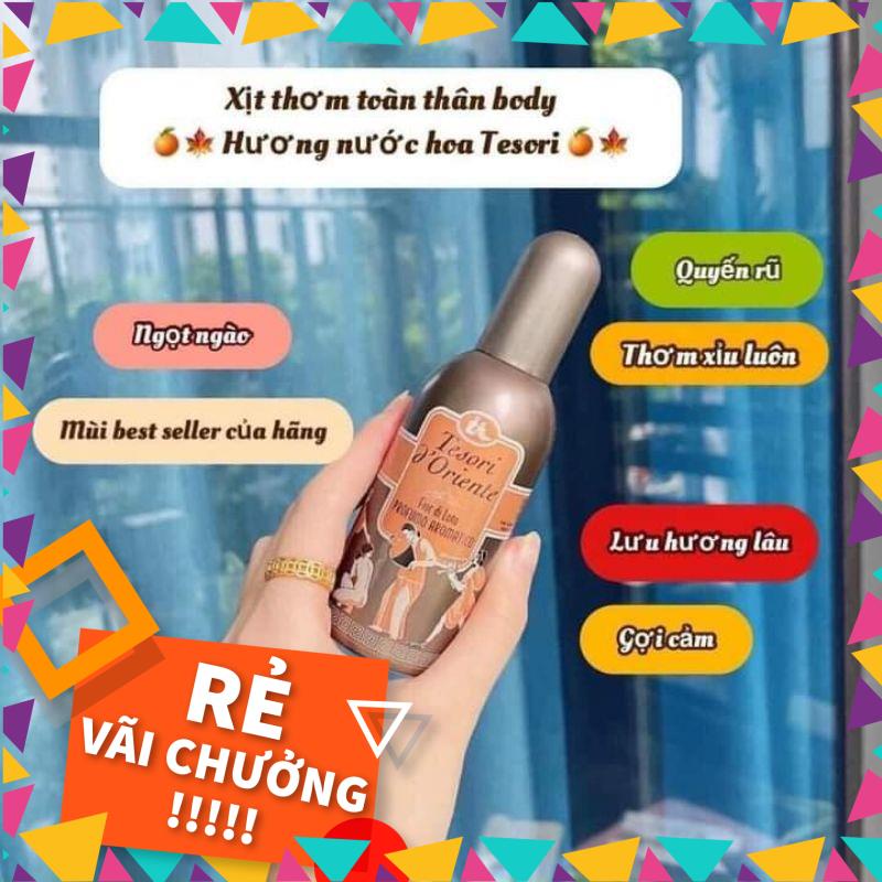 Xịt thơm body xích . xịt thơm body