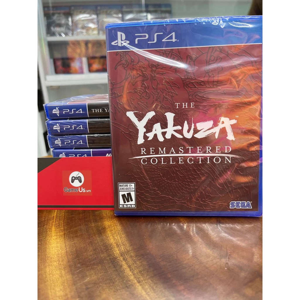 Đĩa game PS4: The Yakuza Remastered Collection Hệ US