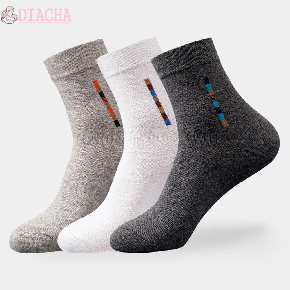 Đôi vớ cotton size lớn cổ vừa thoáng khí khử mùi mồ hôi nhiều màu sắc tùy chọn thời trang công sở dành cho nam
