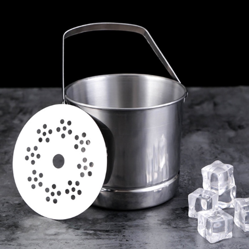 Xô Đựng Đá Bằng Thép Không Gỉ 1L Tiện Dụng