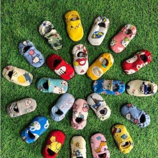 Set 10 đôi giày nỉ cho bé