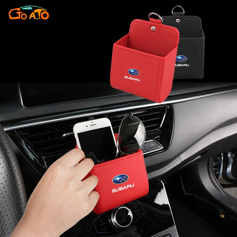 GTIOATO HộP ĐựNg Đồ TrêN Ô Tô Hộp Đựng Đồ Trên Xe Ô Tô Hộp Đựng Điện Thoại Trên Oto Lỗ Thông Gió Ô Tô Trang Trí NộI ThấT Ô Tô Cho Subaru Forester Outback XV Impreza WRX STI Levorg BRZ