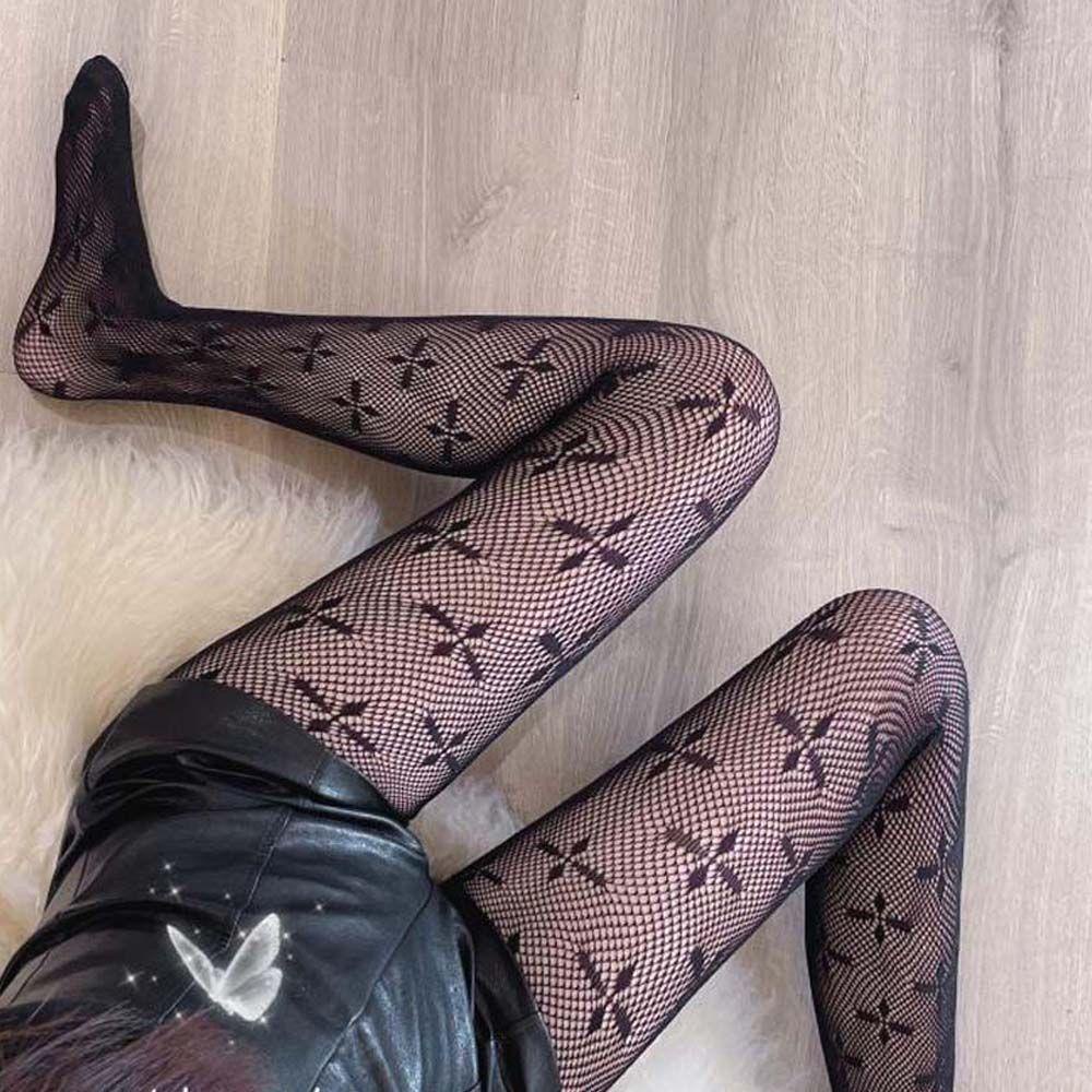 Vớ Lưới Trong Suốt Bốn Lá Phong Cách Lolita Hàn Quốc Ngọt Ngào Cho Nữ VANES1