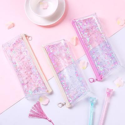 Hộp bút kim tuyến HB20 bóp viết trong túi bút pastel