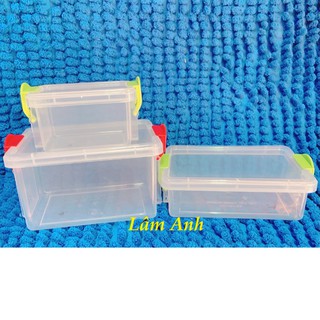 Hộp Nhựa Quai Gài Mini Siêu Tiện Lợi