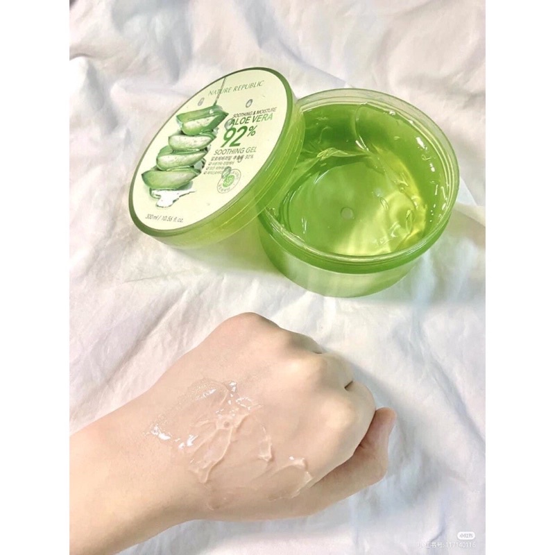 Gel Dưỡng Ẩm Nha Đam Nature Republic Aloe Vera 92%