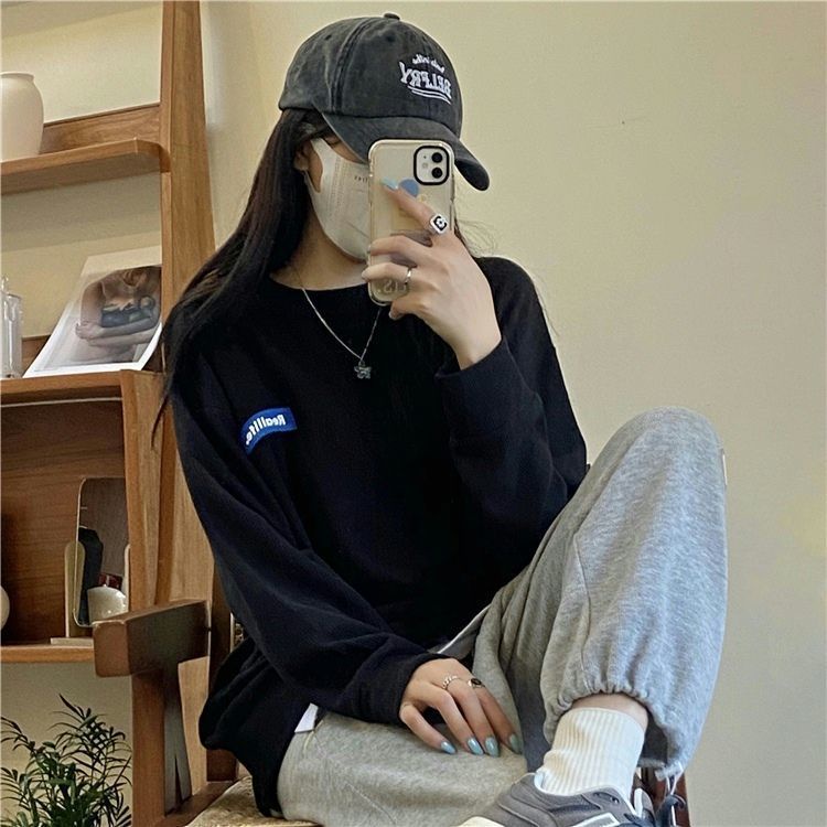 Áo Nỉ Dài Tay Thời Trang Hàn Quốc Phong Cách Retro SL02
