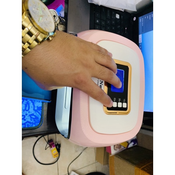 máy hơ móng h6 plus chĩnh hãng 42 bóng