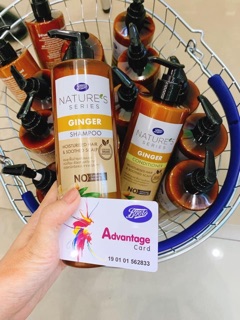 COMBO SET DẦU GỘI XẢ TRỊ RỤNG TÓC GINGER BOOTS THÁI LAN