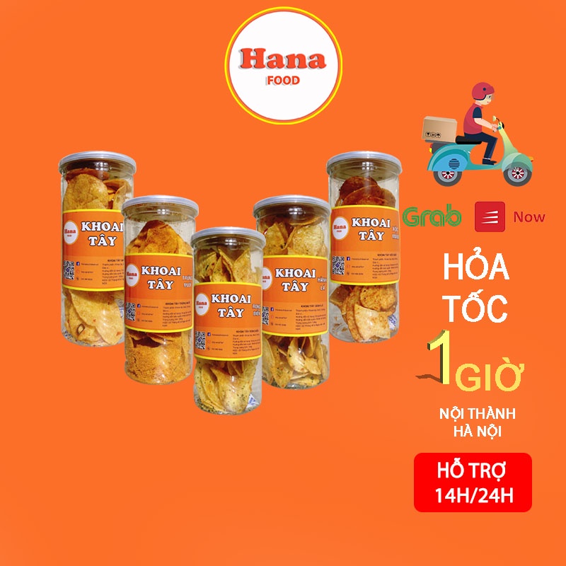 Khoai Tây Lắc Các Vị - Snack khoai tây hộp 160g -Bimbim lắc [Hỏa tốc hà nội] [Hana Food ]