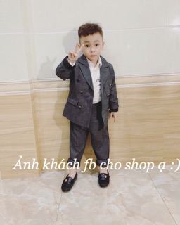Bộ vest cho bé trai