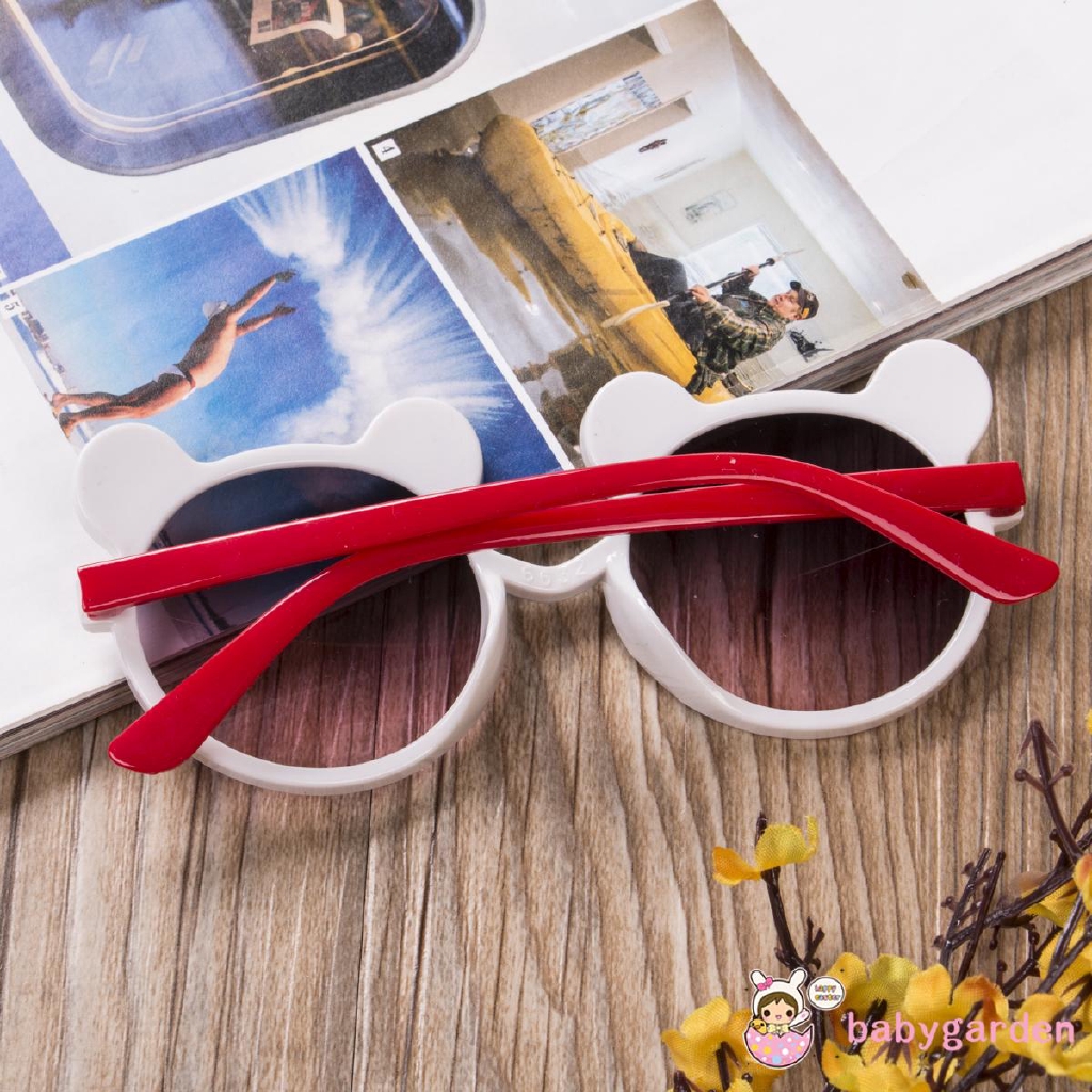 Kính Mát Hình Gấu Chống Tia UV Dễ Thương Dành Cho Bé
