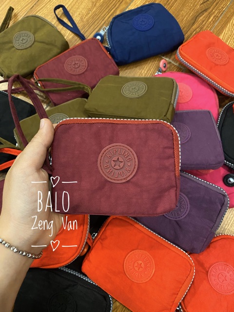 Ví Mini Vuông KIPLING đựng tiền lẻ và thẻ giữ xe