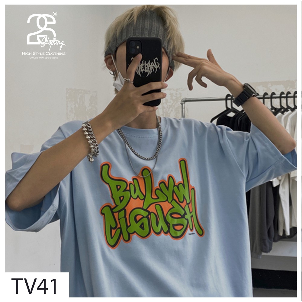 Áo Cộc Tay Nam 2s Clothing Áo Phông StreetWear Unisex Nam Nữ Cotton Oversize Form Rộng Giá Rẻ In Hình Chữ Cool Ngầu TV41 | BigBuy360 - bigbuy360.vn