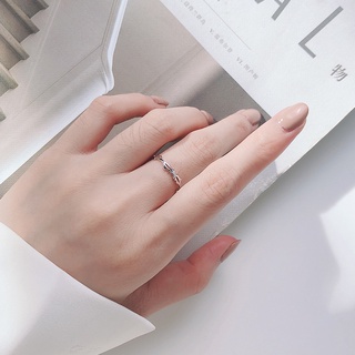 Nhẫn Tay Bạc Blue Peach Cành Cây NT413