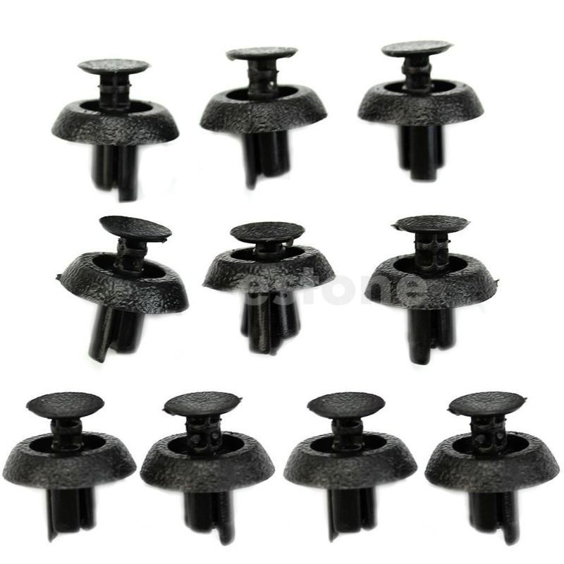 FENDER Bộ 10 Đinh Tán Nhựa 7mm Cho Xe Toyota