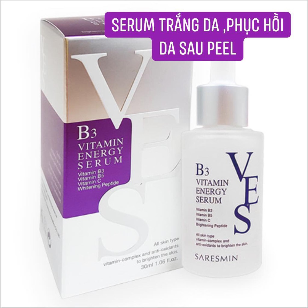 Serum dưỡng trắng và phục hồi da VES hàn quốc | Shopee Việt Nam