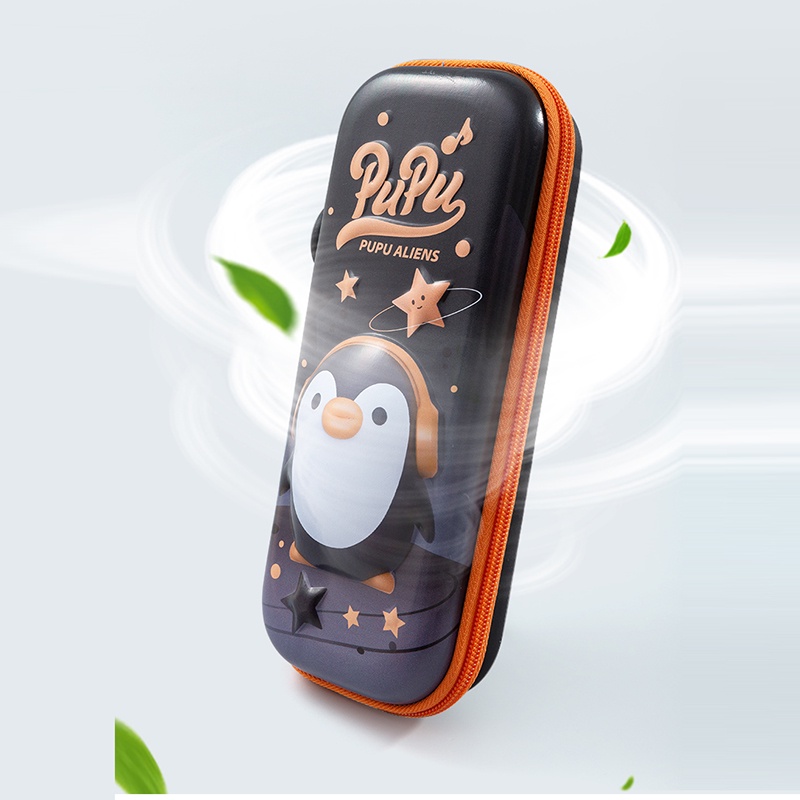 Hộp đựng bút học sinh hộp bút chì nhiều ngăn in nổi 3D PUPU VAFOFA - PB306