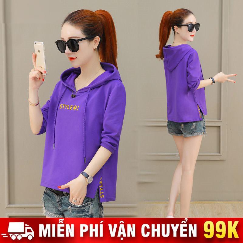 Áo Hoodie Tay Lỡ STYLE Siêu Xinh P1004