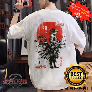 Áo Tay Lỡ Unisex Anime One Piece Rorozoa Zoro Cực Đẹp | Áo Form Rộng Đảo Hải Tặc Zoro Giá Rẻ