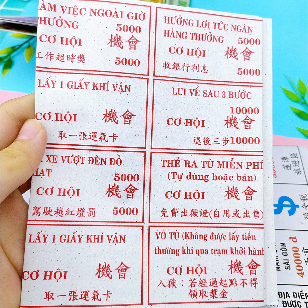 Bộ cờ tỉ phú bằng nhựa giải trí giá rẻ - Đại Sỉ