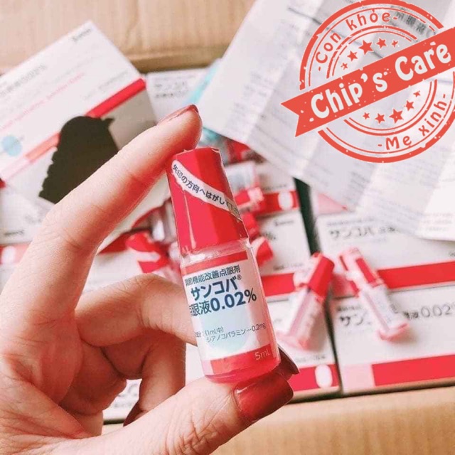 Nhỏ dưỡng mắt Sancoba