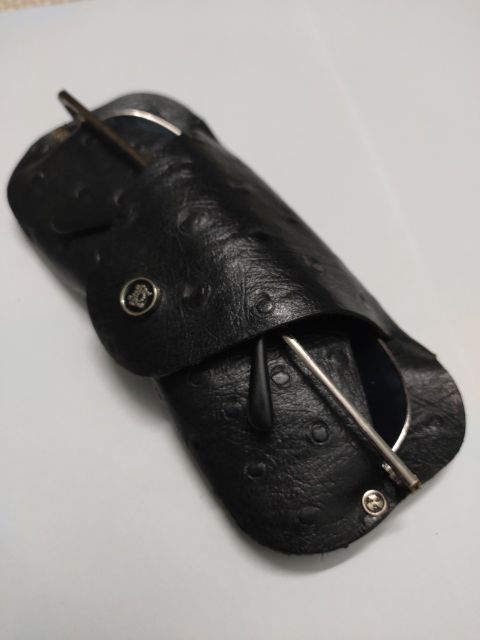 Bao da đựng kính da bò