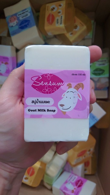 Soap Xà Phòng Kích Trắng Da SENSUM - Thái Lan