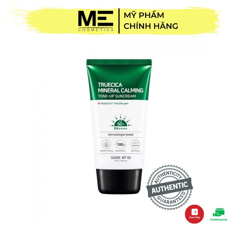 [ME] Kem chống nắng cho da mụn Some By Mi Truecica Mineral 100 Calming Suncream 50PA++++ 50ml