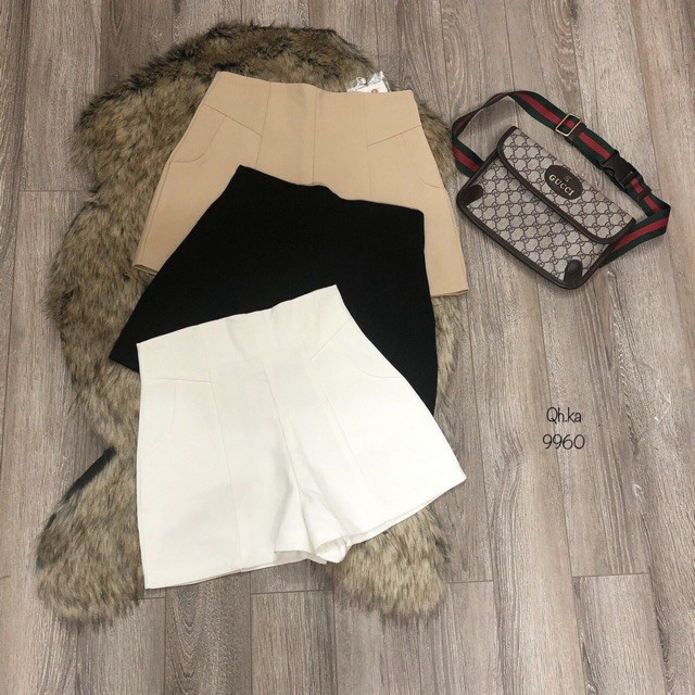 QUẦN ĐÙI CẠP CAO KHÓA SAU