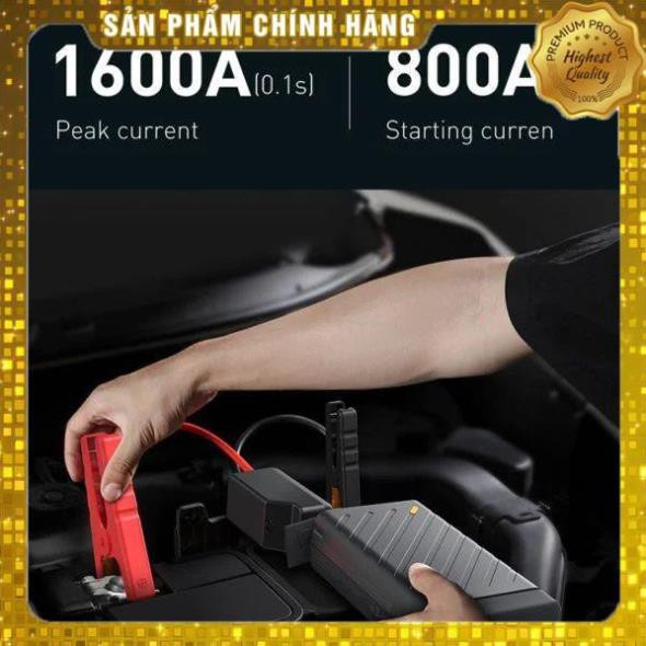 Bộ kích nguồn đa năng Baseus Reboost Jump Starter 1600A kiêm pin sạc dự phòng sạc nhanh 65W PD Type-C / USB