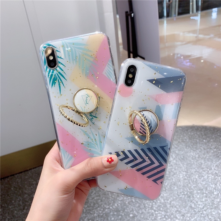 Ốp iphone - Ốp lưng Summer vacation kèm Ring 6/6s/6plus/6splus/7/8/7plus/8plus/x/xs/xs max/11/11promax - Awifi Q2-1(BX)