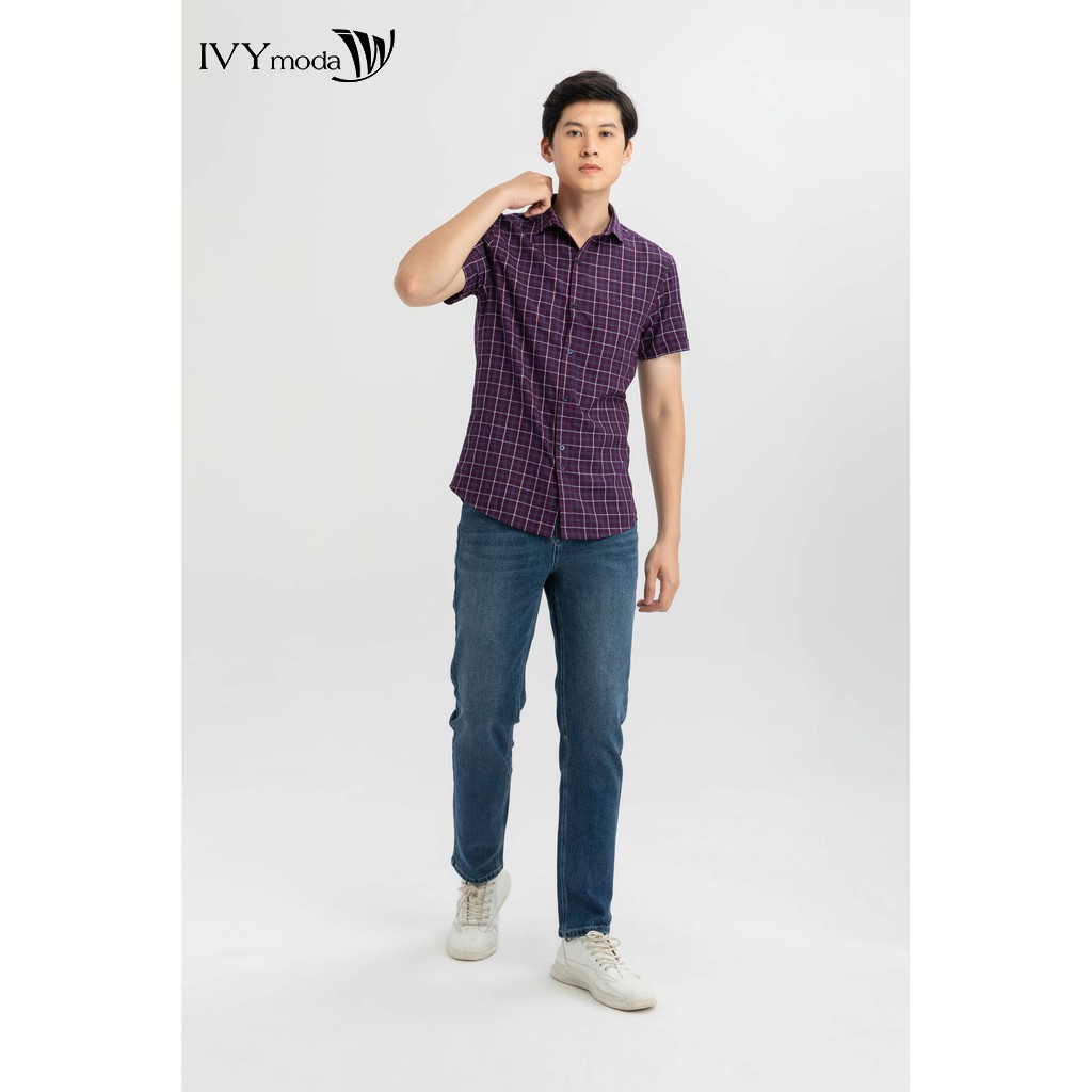 Quần bò Slim Fit nam IVY moda MS 25E2596