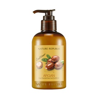 Dầu xả tóc phục hồi hư tổn Nature Republic Argan Essential Deep Care Conditioner (300ml)