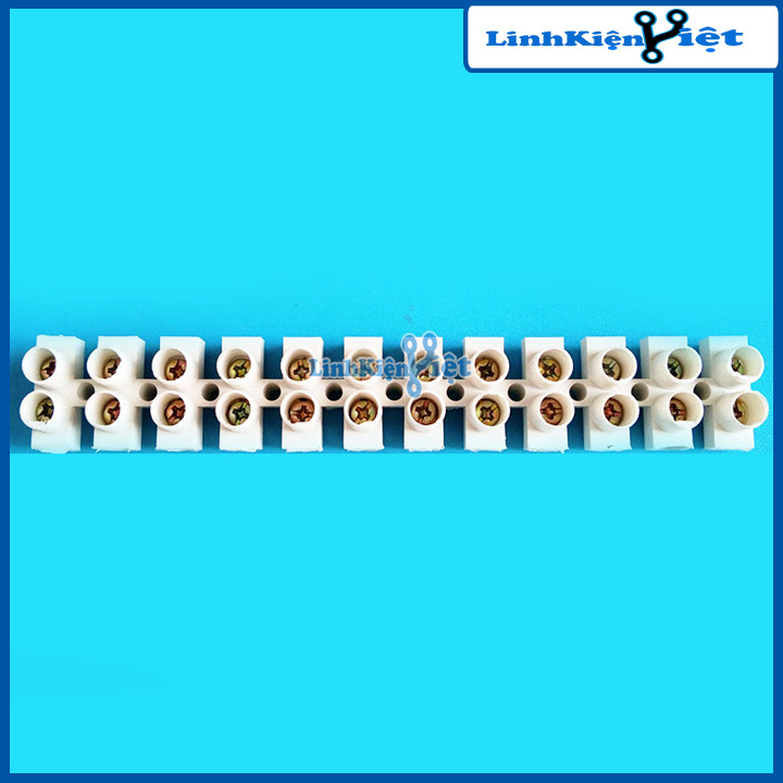 Cầu Đấu Điện 12P-Trắng - 20A X3-2012