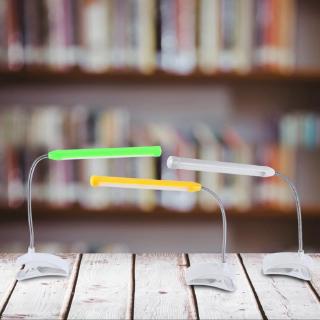 Globedealwin Đèn LED Kẹp bàn đọc sách USB