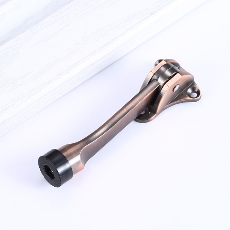 Giá Đỡ Chặn Cửa Tàng Hình Bằng Hợp Kim Kẽm Chống Ồn Tiện Dụng Cho Gia Đình