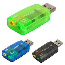 USB ra Sound âm thanh 3D 5.1 giao màu ngẫu nhiên