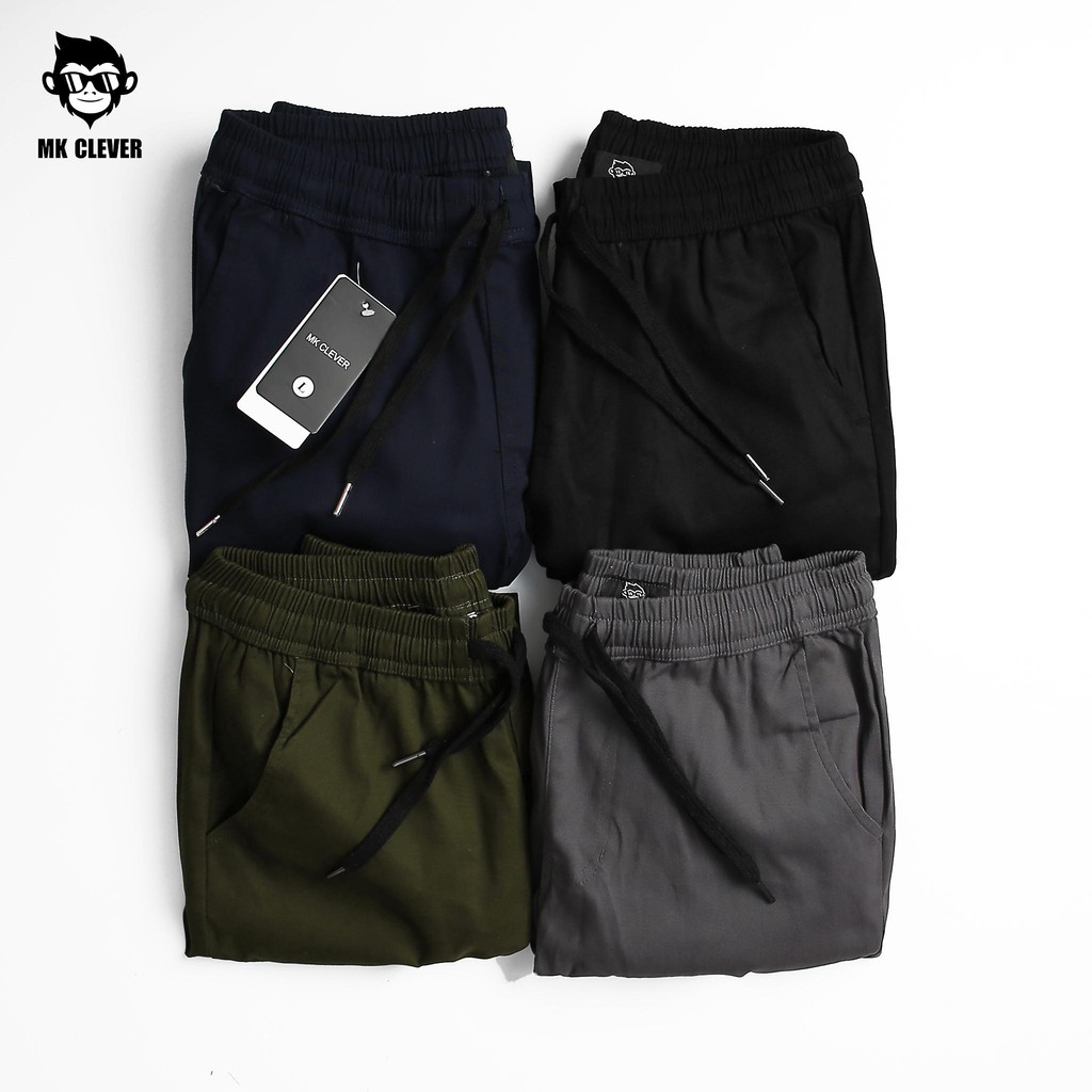 Quần jogger kaki nam trơn MK07- MK CLEVER | BigBuy360 - bigbuy360.vn