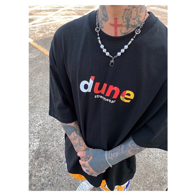 ÁO THUN TAY LỠ COTTON DUNE UNISEX NAM NỮ (kèm ảnh thật)