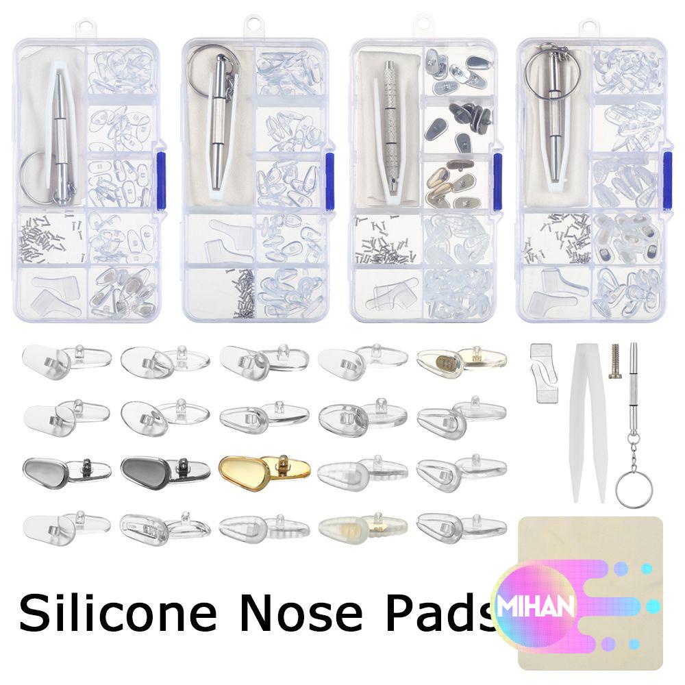Miếng Đệm Mũi Silicon Mềm Mại Chống Trượt Bảo Vệ Mắt Kính An Toàn MIHAN1