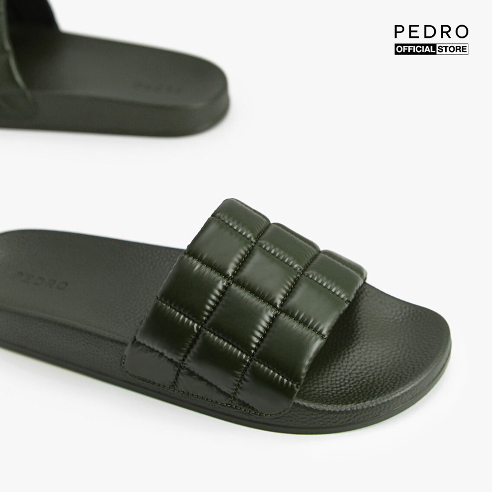 PEDRO - Dép nam quai ngang Quilted PM1-85110384-64