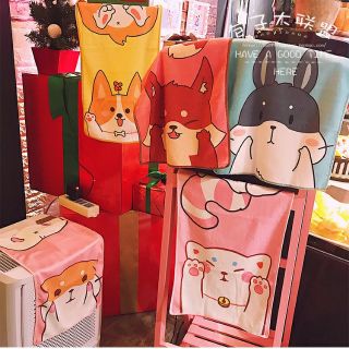 Khăn lau mặt hình thú cute