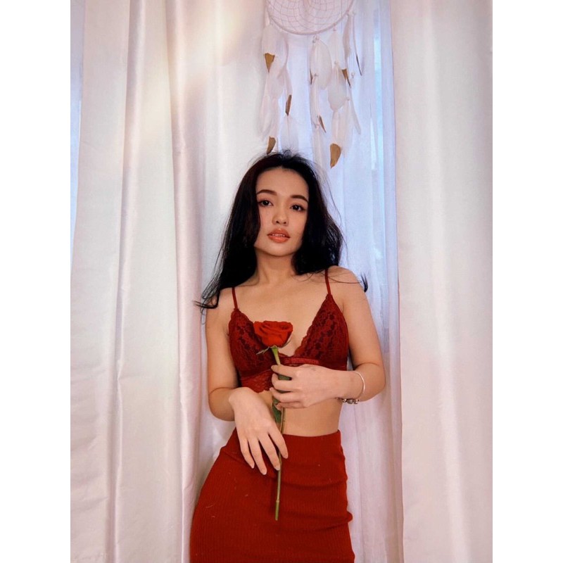 Set đồ lót ren đỏ | BigBuy360 - bigbuy360.vn