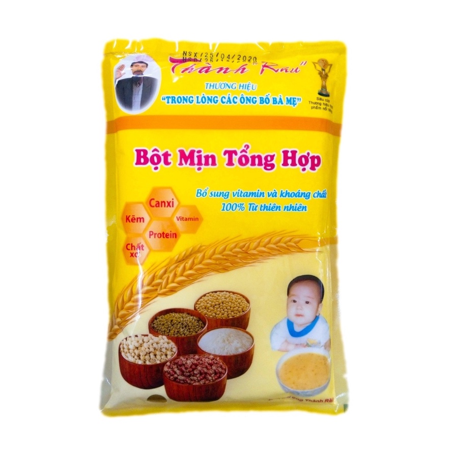 [COMBO TIẾT KIỆM] Bộ 3 bột ăn dặm, cháo tấm dinh dưỡng và bột gạo tám nguyên chất