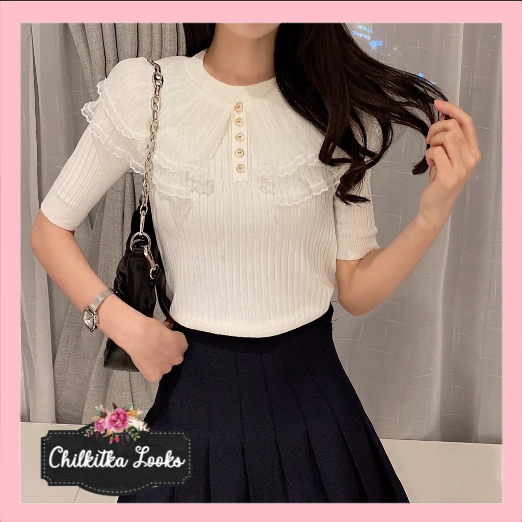 Áo Dệt Kim Phong Cách Hàn Quốc 3797 X | BigBuy360 - bigbuy360.vn