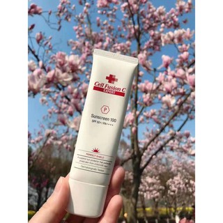 Kem Chống Nắng Cell Fusion C Hồng 50ml Nâng Tone Kiềm Dầu Hàn Quốc (HOT)