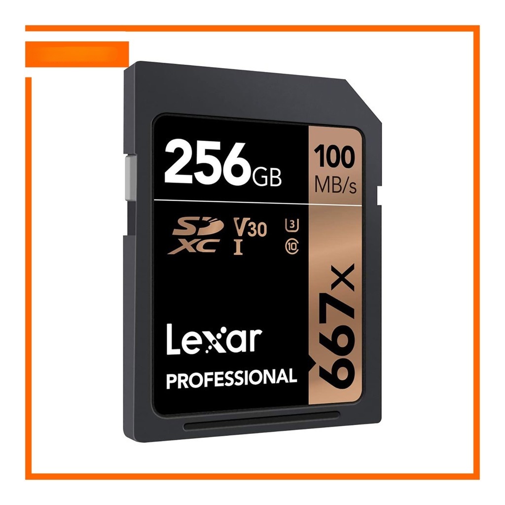 Thẻ Nhớ Lexar 667X Chuyên Nghiệp  U3 V30 SDXCTM Thẻ Nhớ UHS-I  90MB / s)