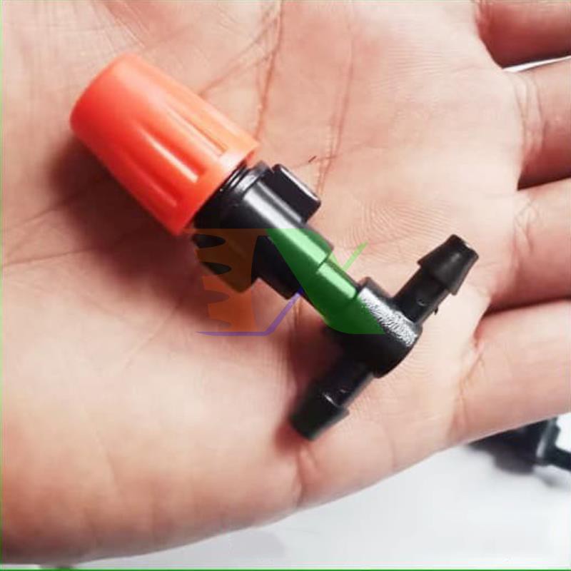 Tê chia 2 đầu gân 1 đầu trơn cho ống Φ4/7 6 mm TE47.6, cho ống PE, LDPE, HDPE, PVC